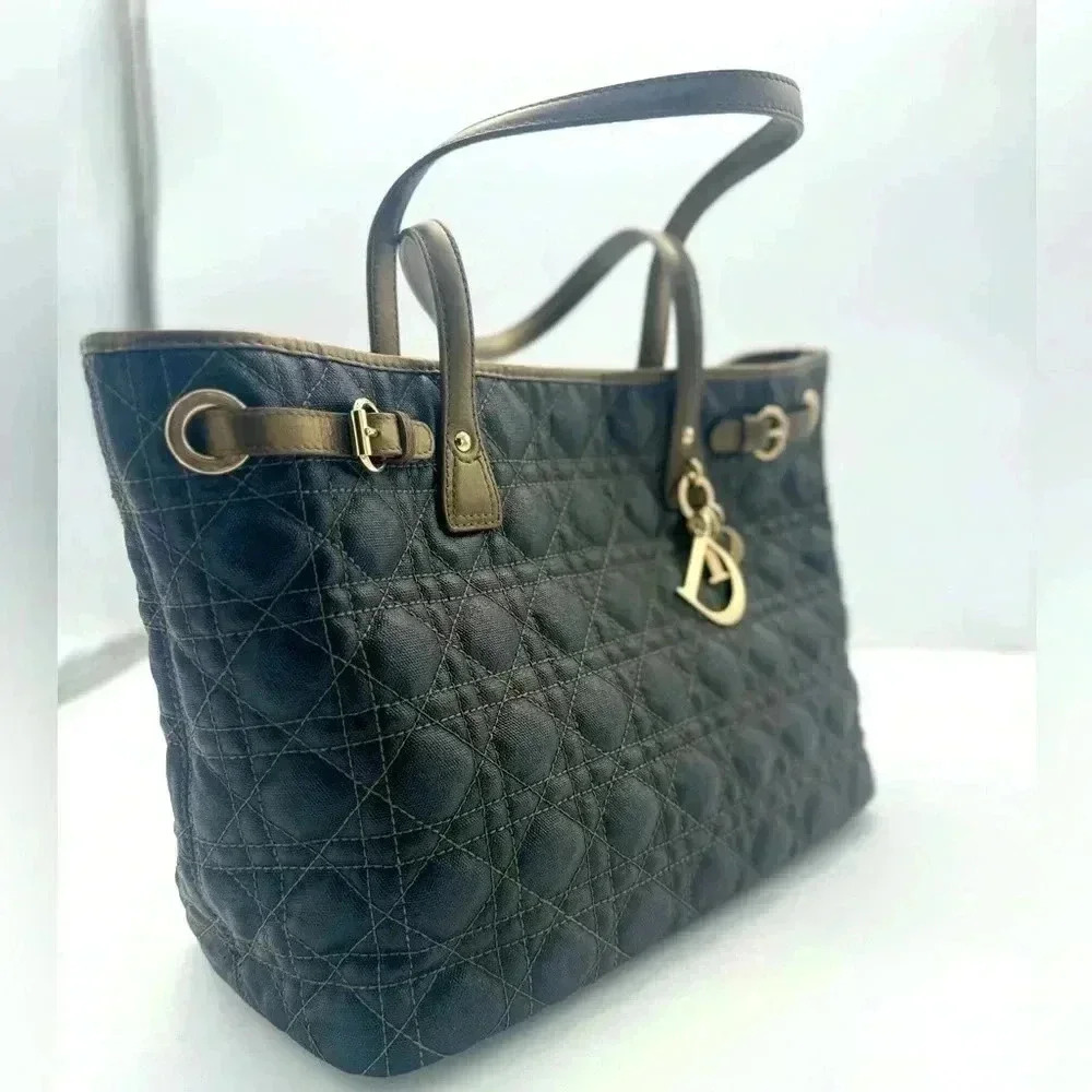 Lady Dior Cannage Panarea Tote Bag - Picture 1 of 11